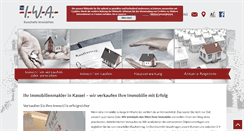Desktop Screenshot of iwa-immobilien.de
