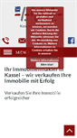 Mobile Screenshot of iwa-immobilien.de