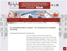 Tablet Screenshot of iwa-immobilien.de